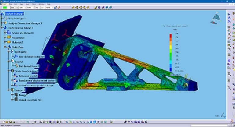 Simulation Mit CATIA V5 Analysis | TECHNIA